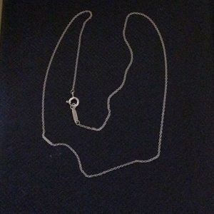 Tiffany 16” Sterling Silver Chain